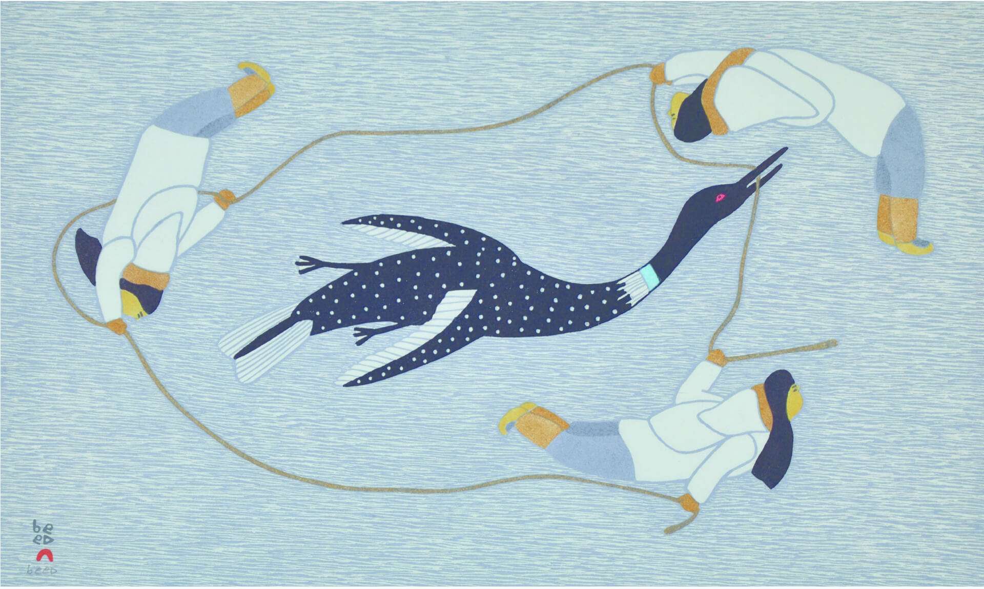 Inuit Abstract BIG MONEY — Inuit Tapiriit Kanatami